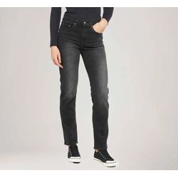 Levi's Calça 724 High Rise Sraight - Jeans Escuro ... - Loja Mônica's