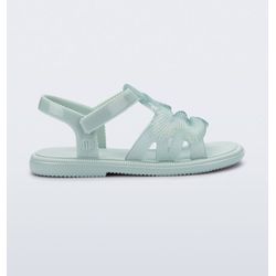 Mini Melissa Sandália Luminous - Verde Glitter - ... - Loja Mônica's
