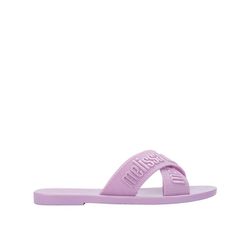 Mini Melissa Chinelo M Lover Slide - Lilás - 14884... - Loja Mônica's