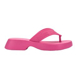 Chinelo Fem. Melissa Flatform M Lover - Rosa - 14... - Loja Mônica's