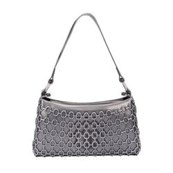 Melissa Bolsa Hoop Bag - Prata - 145224 - Loja Mônica's