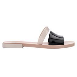 Chinelo Fem. Melissa Ivy Slide II - Bege - 143139 - Loja Mônica's