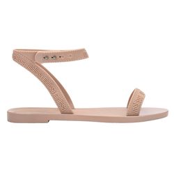 Sandália Fem. Melissa M Lover Sandal - Bege - 143... - Loja Mônica's