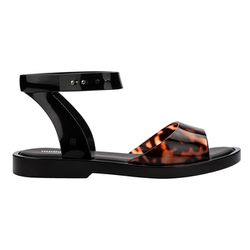 Sandália Fem. Melissa Nina Sandal - Preto - 14308... - Loja Mônica's