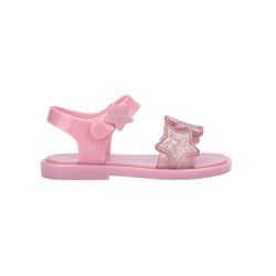 Sandália Inf. Mini Melissa Sparkly BB - Rosa - 14... - Loja Mônica's