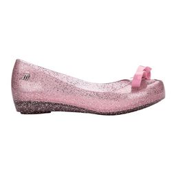 Mini Melissa Sapatilha Ultragirl Bow - Rosa - 141... - Loja Mônica's