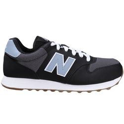 New Balance 500 Tênis - Preto/Azul - 143491 - Loja Mônica's