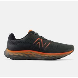 Tênis New Balance 520 - Preto/Laranja - 143519 - Loja Mônica's