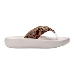 Melissa Chinelo Station Flip Flop - Bege - 147951 - Loja Mônica's