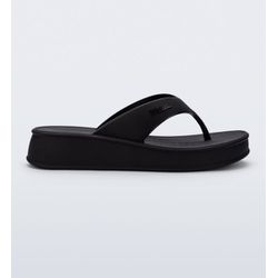 Melissa Sandalia Sun Flip Flop Flatform - Preto - ... - Loja Mônica's