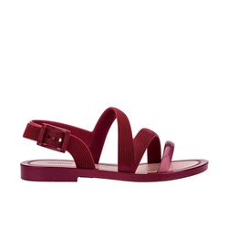 Melissa Sandália Warm Sandal - Vermelho - 146060 - Loja Mônica's