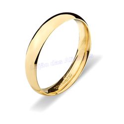 Aliança Em Ouro 18k 750 - AL10007.1 - LOJAODASALIANCAS