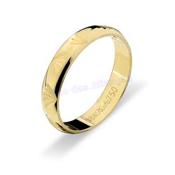 Aliança Em Ouro 18k 750 - AL10051.1 - LOJAODASALIANCAS