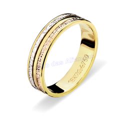 Aliança Em Ouro 18k 750 - AL10078.1 - LOJAODASALIANCAS