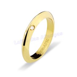 Aliança Em Ouro 18k 750 - AL10079.1 - LOJAODASALIANCAS