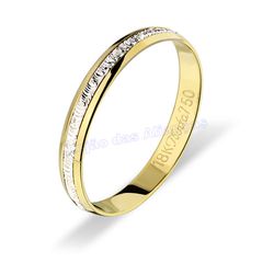 Aliança Em Ouro 18k 750 - AL10082.1 - LOJAODASALIANCAS