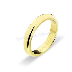 Aliança De Ouro 18k 750 10085.1 - Lojão Das Alianças