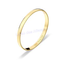 Aliança Em Ouro 18k 750 - AL10109.1 - LOJAODASALIANCAS