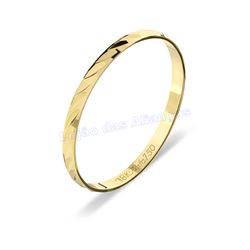 Aliança Em Ouro 18k 750 - AL10129.1 - LOJAODASALIANCAS