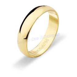 Aliança Em Ouro 18k 750 - AL10140.1 - LOJAODASALIANCAS