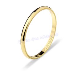 Aliança Em Ouro 18k 750 - AL10143.1 - LOJAODASALIANCAS