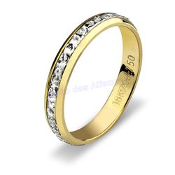 Aliança Em Ouro 18k 750 - AL10151.1 - LOJAODASALIANCAS