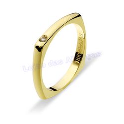 Aliança Em Ouro 18k 750 - AL10175.1 - LOJAODASALIANCAS