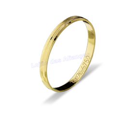 Aliança Em Ouro 18k 750 - AL10190.1 - LOJAODASALIANCAS