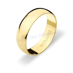 Aliança Em Ouro 18k 750 - AL10222.1 - LOJAODASALIANCAS