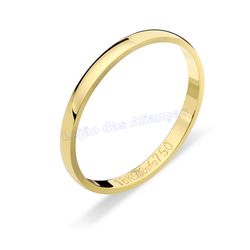 Aliança Em Ouro 18k 750 - AL10280.1 - LOJAODASALIANCAS