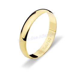 Aliança Em Ouro 18k 750 - AL10285.1 - LOJAODASALIANCAS