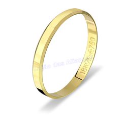 Aliança Em Ouro 18k 750 - AL10288.1 - LOJAODASALIANCAS