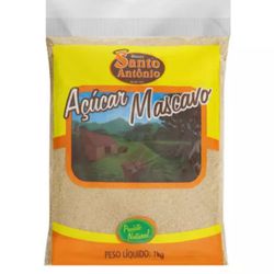 Áçucar Mascavo 1kg Santo Antonio - SAN0001 - LOJA SABRINA