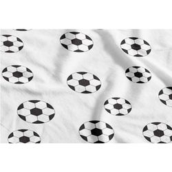 Toalha TNT Estampado Bola Futebol 1,4x1m