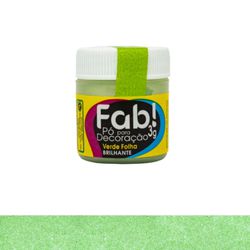 Pó para Decoração Verde Folha Fab 3g - FAB0121 - LOJA SABRINA