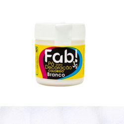 Pó para Decoração Branco Fab 3g