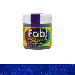 Pó para Decoração Ultravioleta Fab 3g loja sabrina