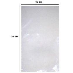 Saco Plástico PE 12x20cm Transparente 1kg-006 - SP... - LOJA SABRINA