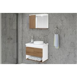 Aj Kit Gabinete Bergamo Suspenso 63,50cm - 37453 - Lojas Coimbra