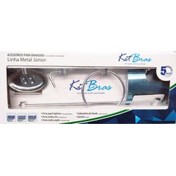 Kitbras Júnior Kit Banheiro 5 Peças - 33184 - Lojas Coimbra