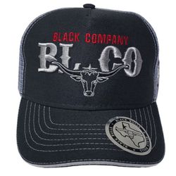 Boné Country Black Bulls M07 - Atacado Selaria Pinheiro