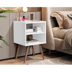 Mesa de Cabeceira Branco Luxo 1515 JB Bechara - 10... - Lojas Premium