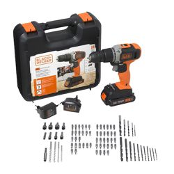 Parafusadeira Furadeira de Impacto 20V Black+Decke... - Lojas Premium