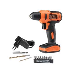 Parafusadeira Furadeira 12v Íon de Lítio Black+Dec... - Lojas Premium