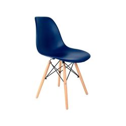 Cadeira Eames DKR Pés Palito Azul - EAM2458 - Lojas Premium