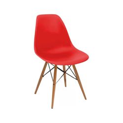 Cadeira Eames DKR Pés Palito Vermelho - EAM2460 - Lojas Premium