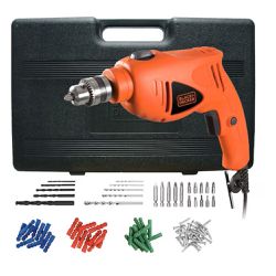 Furadeira de Impacto 3/8” 550W com Maleta e 50 Ace... - Lojas Premium