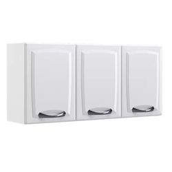 Armário de Cozinha Aéreo em Aço 3 Portas New Premi... - Lojas Premium