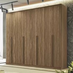 Guarda Roupa Casal Ele e Ela 8 Portas Jatoba Santo... - Lojas Premium