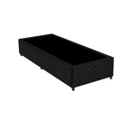 Base Box Solteiro Gazin 1,88x0,88 Poliester Bordad... - Lojas Premium